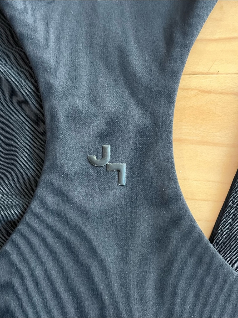 JoyLab Black Ruched Racerback Sports Bra – Size Medium - Picture 7 of 11